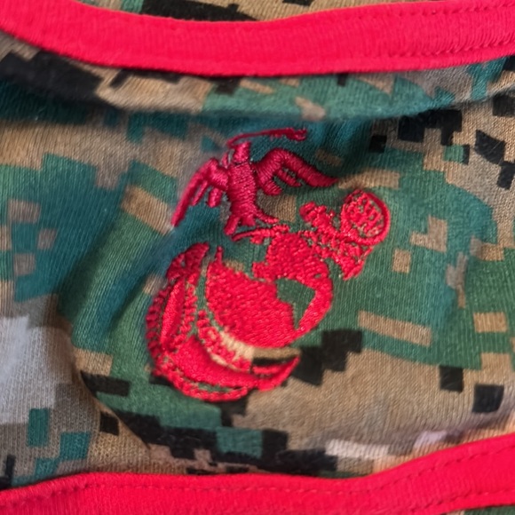 Marines tiny trooper, 3 to 6 month onesie - Picture 5 of 5